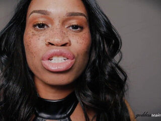 The Ultimate Sacrifice- Ebony Femdom Goddess Rosie Reed Cum Eating Instruction Homewrecking Mesmerize
