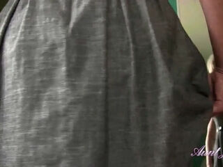 Skyler Upskirt Panty Modeling