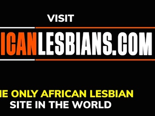 Homemade African Lesbian Shower Play