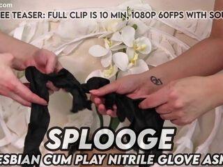 Splooge: Messy Nitrile Glove ASMR - Seska