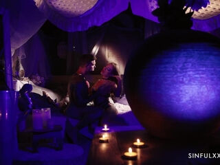 Cover me with your Love! Dina Joy and Juan Lucho for SinfulXXX