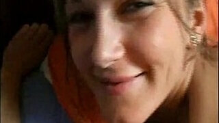 adorable girlfriend wakes up for some ass to mouth