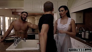 PURE TABOO Bisexual Couple Convinces Curious Exchange Student To Be Their New Third FULL SCENE!