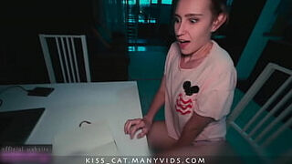 Step Brother Tied Virgin for Watching Porn to Solve her Problem