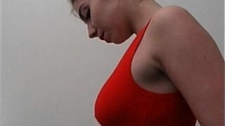 French redhead student gets her tiny ass fucked and her face cum covered