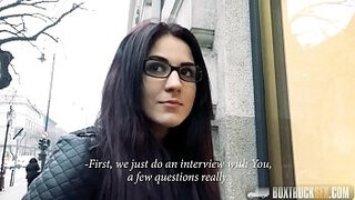 Hot Bella Beretta Wears her Glasses and gets Pounded