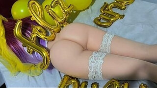 HAPPY NEW YEAR&excl;&excl;&excl; - I fuck my virgin stepdaughter&comma; new year&comma; new ass and tight pussy