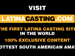 Big Tits Latina Ass Fucked on Casting