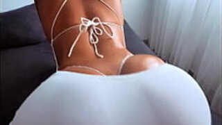 That dress looks better on you now&excl; Oily&comma; soaking wet&comma; and well-fucked&excl;