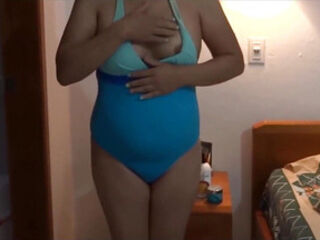 My Hot Wife, Latin Mother Shows off on the Beach and Puts Many Hard Cocks, Excited She Goes to the Apartment and