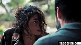 Married man cheating wife with homeless chick