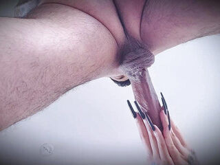 Teasing and edging, thick cock, load of several cum, post orgasms