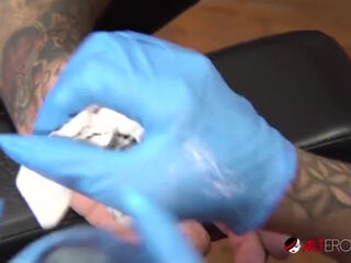 Evilyn Ink - Big Titty Tattoos Sascha Then Gets Nailed