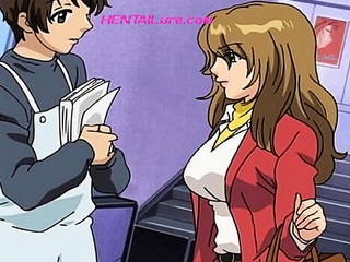 HENTAI MILF Gets Naughty in Laundry Room