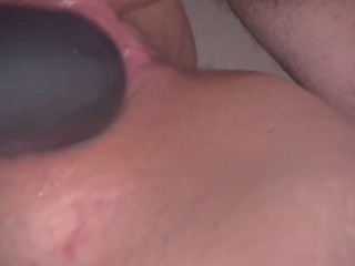 ' He put the vibrator on his Dick and rubbed my CLIT ***shakingwhimpering orgasm***'