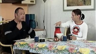 step Dad step daughter and step mom