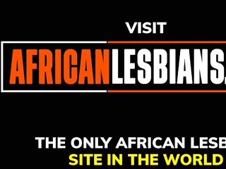 African Lesbians Love Hot Water Fun