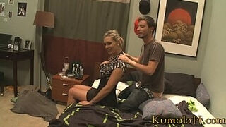 Fucking Friend's Hot Mom in my Dorm