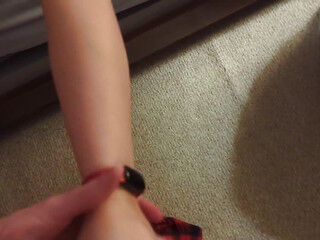Cuckold Rewarded with a Quickie!
