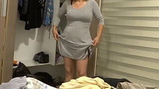 HAIRY step MOM ON BEACH VACATION, ON DISPLAY, MASTURBATES, URINE, HAIRY PUSSY, BIKINI, HOT