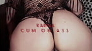 Great Ass To Fuck Without Restriction - Sexy Mature Blonde - Load Of Cum Between Her Legs - Full Video Remastered 100&percnt; Amateur&period;