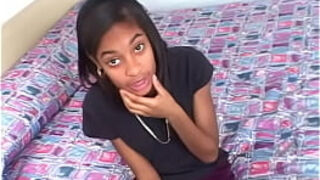 Barely Legal Young 18 yo Black Teen in Amateur  Black Hardcore Sex Video