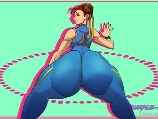 'Chun Li Shakes Her Big 53 Year Old Ass - Super Extended Looped x5 Edition'