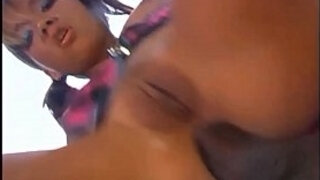 HD asian teen anal swallow big monster huge black cock