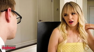 &lpar;Lilly Bell&rpar; Sucks Her Stepuncle's &lpar;Alex Jett&rpar; Cock Gets His Cum On Her Hairy Pussy To Pass Algebra - Dog Hou