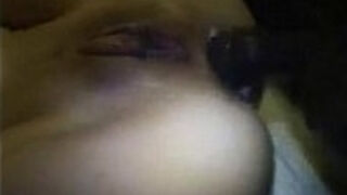 Cuck Hubby eats loads out of ass and pussy