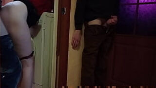 Wife Cheats On Husband At Party And Cuckold Is Watching