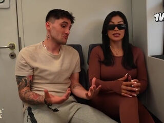 Mariana Martix And Papi Rodriguez - Big-assed Colombian Fucks A Stranger She Meets On The Train