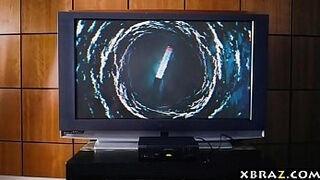 The Ring xxx parody with curvy MILF bitch Romi Rain