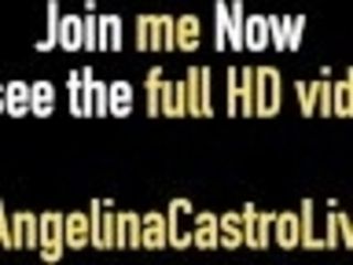 "Cuba's #1 Export Angelina Castro Loves Cum On Her Huge Tits!"