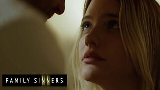 FAMILY SINNERS - Stepfather Gives His Stunning Blonde Stepdaughter A Night Of Passion She’ll Never Forget