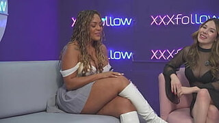 LATINA MILF Carla Morelli has HARD SEX with Maxx Betancur and almost gets out of control with interviewer Dani Ortiz - XXXfollow session &num;9