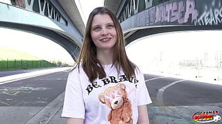 GERMAN SCOUT - First Anal Sex for German Skylar Sweet at Pick Up Casting in Berlin