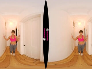 Wank Workout - Big Tits Milf Solo Striptease - Sexlikereal