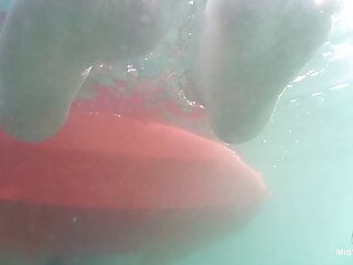 Dirty Bare Feet On The Sea Closeups