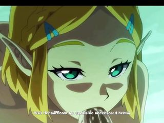 Princess Zelda In The Pool - Surprise sex - HENTAI Uncensored