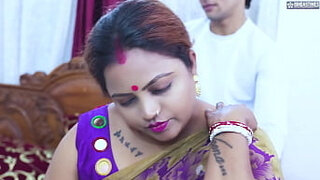 Desi Horny Step Mom Teaches her Step Son How to Fuck Like a Pro for 1st Time &lpar; Hindi Audio &rpar;