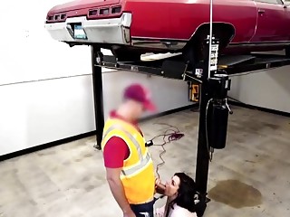 Becky Must Hump Mechanic To Pay The Bill
