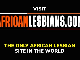 Sensual Ebony Lesbian Pussy Eating