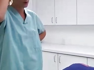 Sexy nurses are giving impressive blowjobs to various horny patients, because cum tastes so good