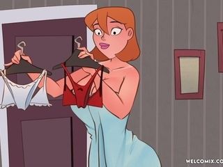 Exciting Porn Comics WEDDING ANNIVERSARY - THE NAUGHTY HOME: Busty MILF Cheats On Her Husband