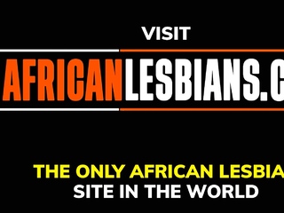 Lesbian kenyan babes don't need to wipe after peeing