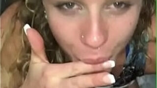 TOILET SEX----ANGEL EMILY PUBLIC BLOWJOB &comma; PISSING IN MOUTH AND FUCKING IN THE TRAIN &excl;&excl;