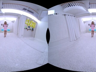 Big Titted Blonde Strips In The White Studio