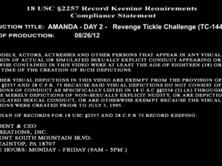 Amanda Revenge Tickle Challenge