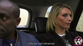 Blonde Emma meets the milf Julie to share her first BBC